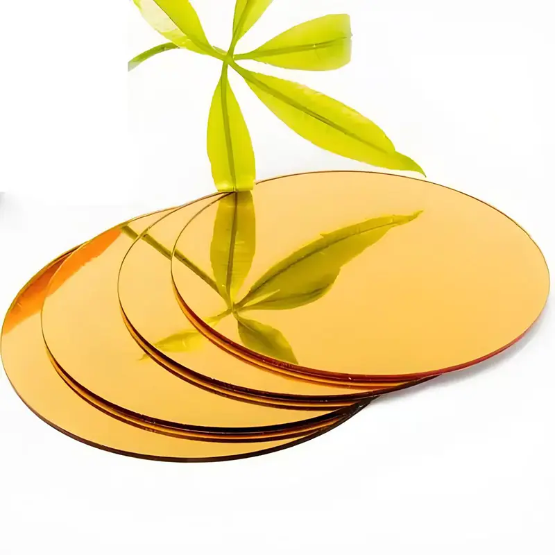 Bileog Aicrileach Scáthán Óir