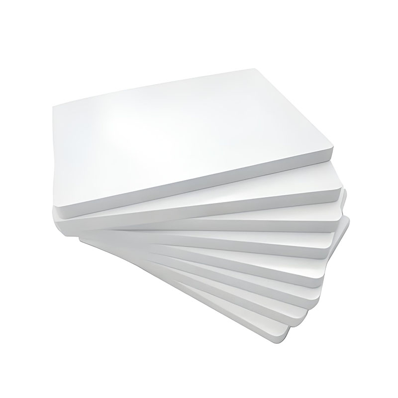 Bord Foam PVC Easbhrúite Bán